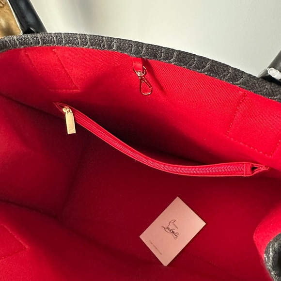 NEW CHRISTIAN LOUBOUTIN TOTE BAG - Picture 3 of 9